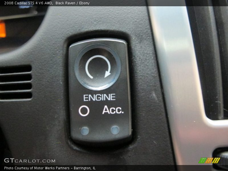 Black Raven / Ebony 2008 Cadillac STS 4 V6 AWD