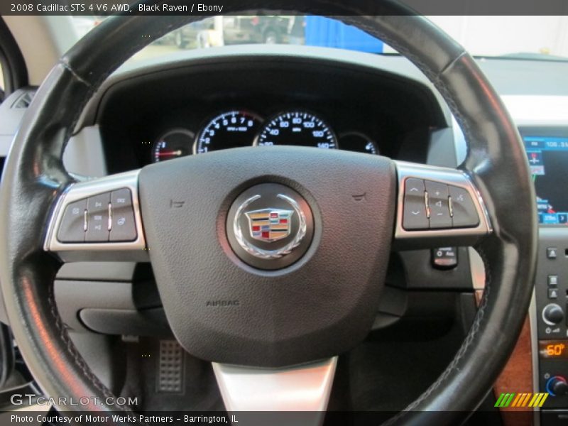 Black Raven / Ebony 2008 Cadillac STS 4 V6 AWD