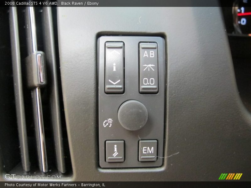 Black Raven / Ebony 2008 Cadillac STS 4 V6 AWD