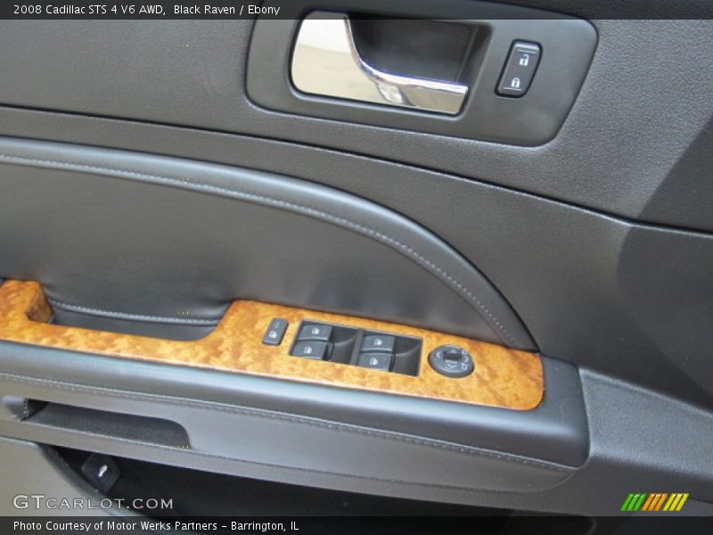 Black Raven / Ebony 2008 Cadillac STS 4 V6 AWD