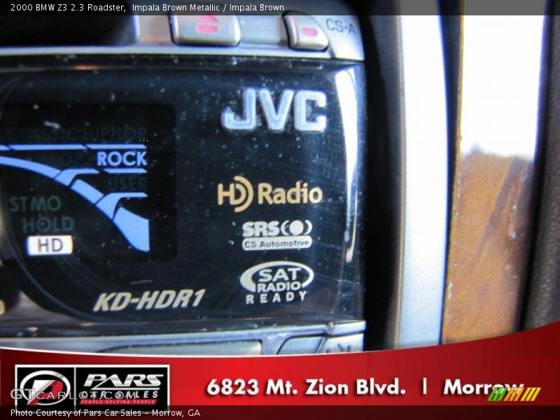 Impala Brown Metallic / Impala Brown 2000 BMW Z3 2.3 Roadster