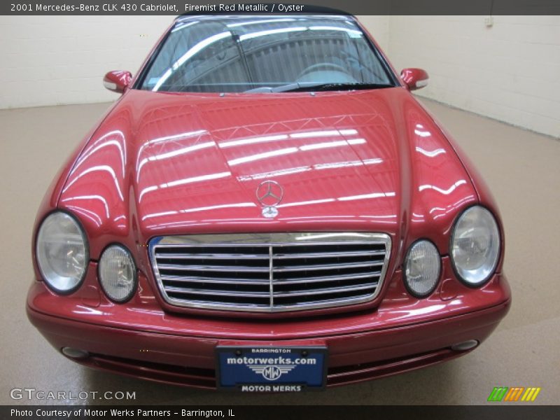 Firemist Red Metallic / Oyster 2001 Mercedes-Benz CLK 430 Cabriolet