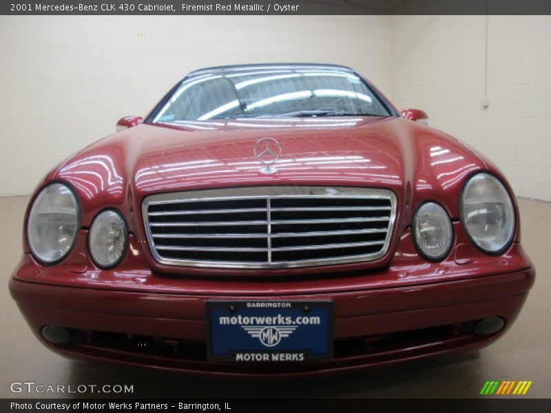 Firemist Red Metallic / Oyster 2001 Mercedes-Benz CLK 430 Cabriolet