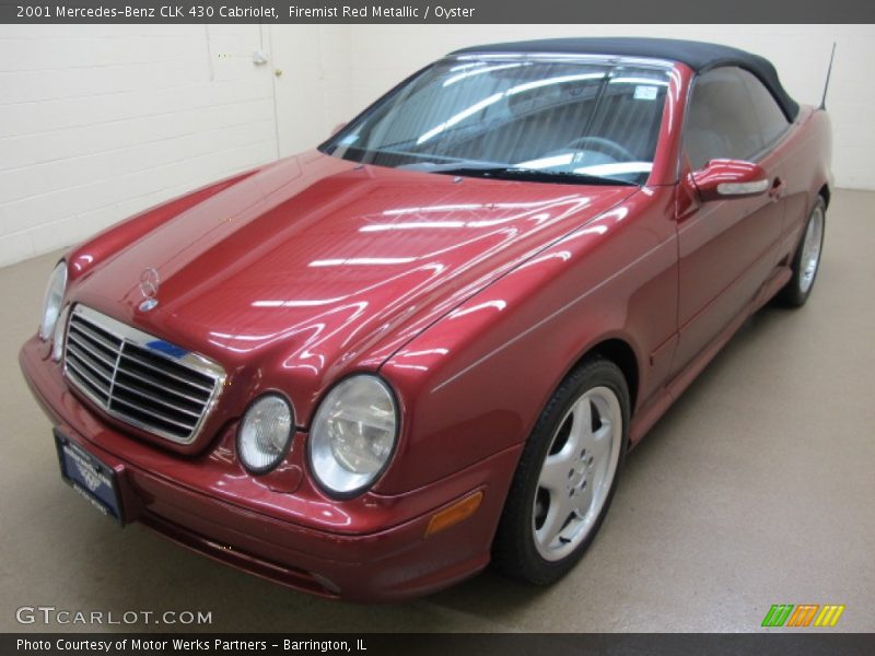 Firemist Red Metallic / Oyster 2001 Mercedes-Benz CLK 430 Cabriolet