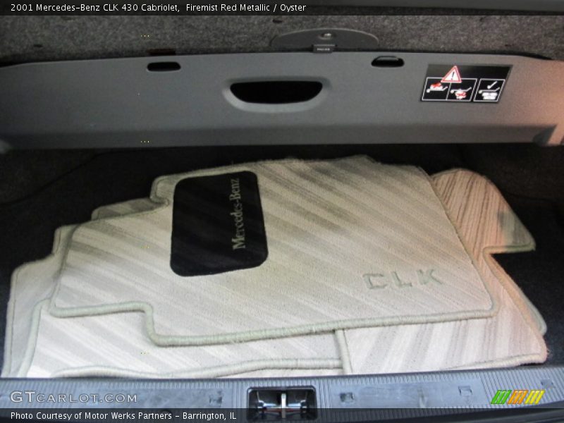 Firemist Red Metallic / Oyster 2001 Mercedes-Benz CLK 430 Cabriolet