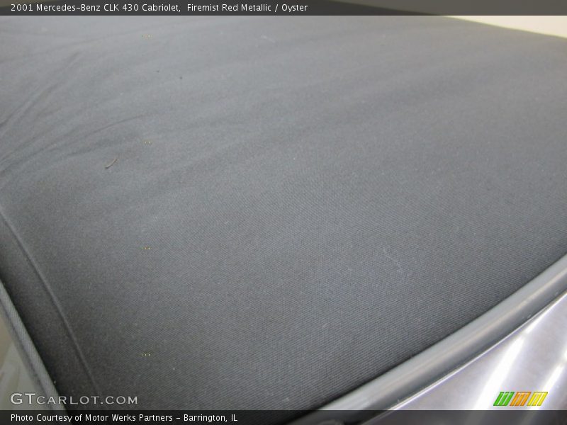 Firemist Red Metallic / Oyster 2001 Mercedes-Benz CLK 430 Cabriolet