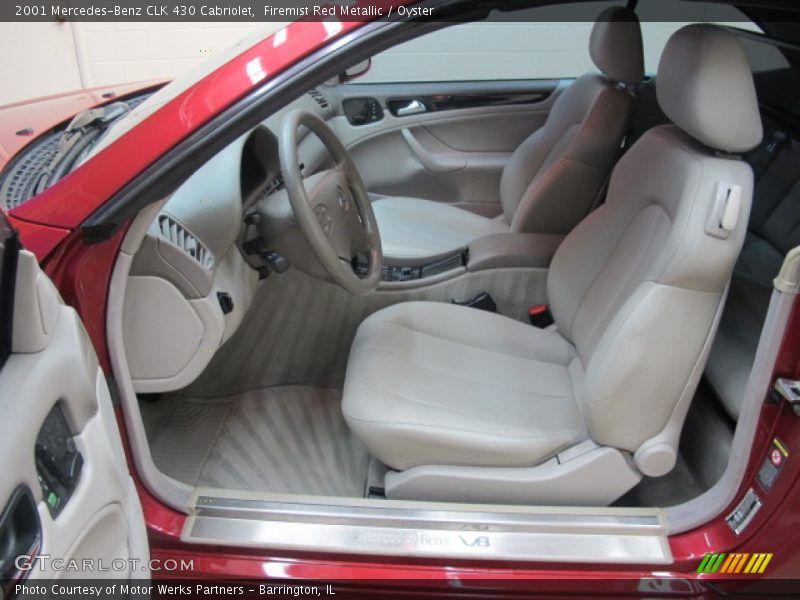 Firemist Red Metallic / Oyster 2001 Mercedes-Benz CLK 430 Cabriolet