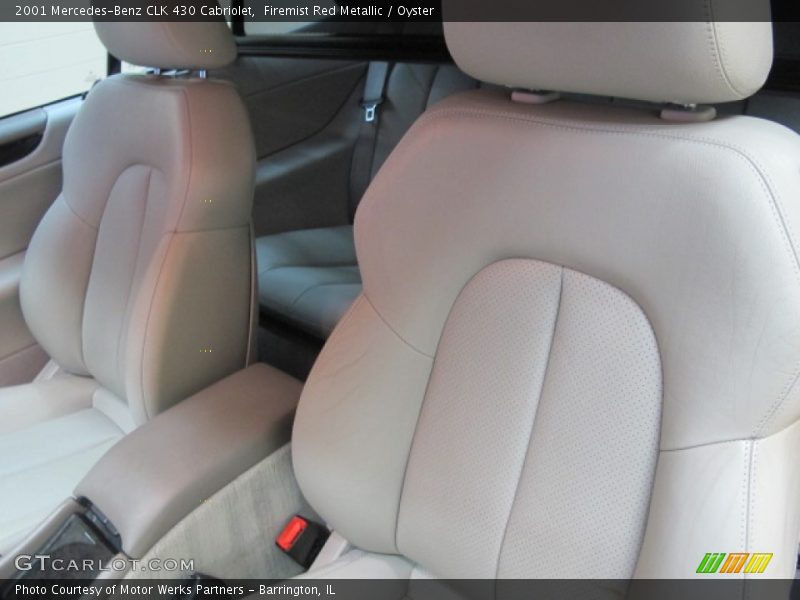 Firemist Red Metallic / Oyster 2001 Mercedes-Benz CLK 430 Cabriolet