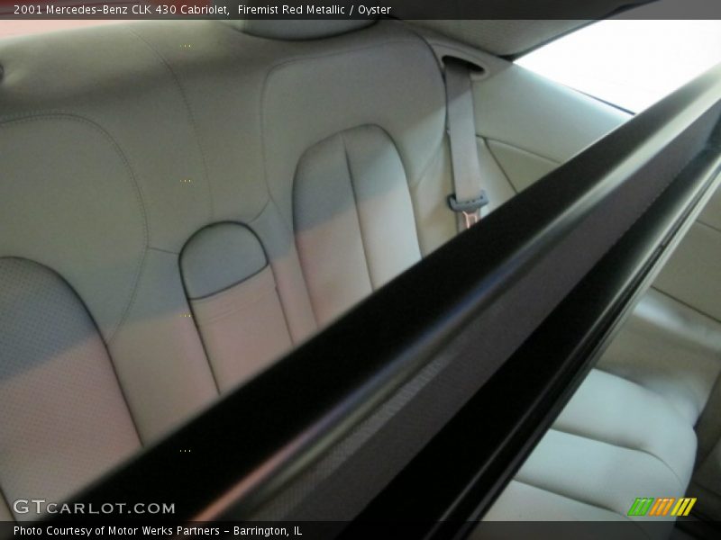 Firemist Red Metallic / Oyster 2001 Mercedes-Benz CLK 430 Cabriolet