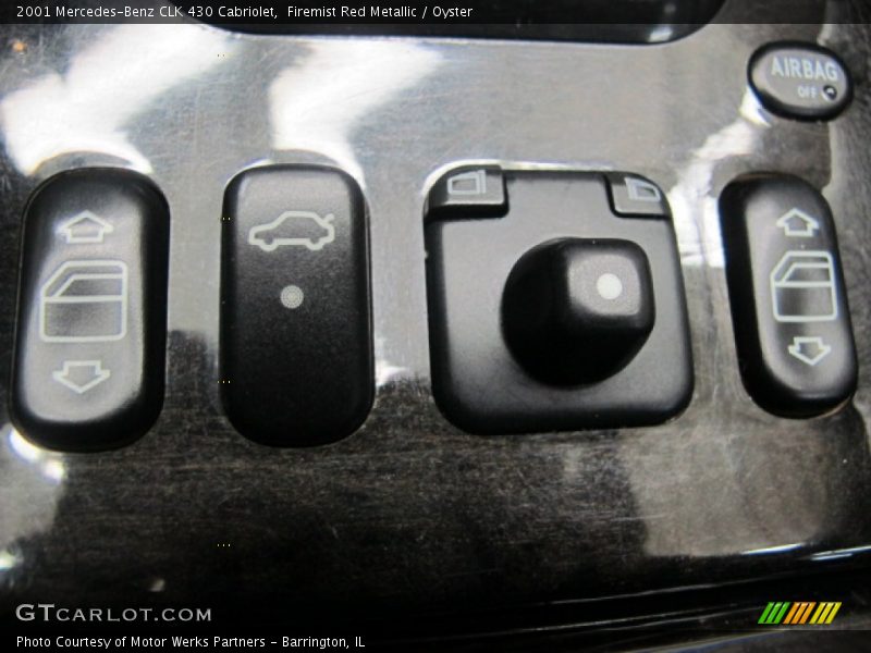 Firemist Red Metallic / Oyster 2001 Mercedes-Benz CLK 430 Cabriolet