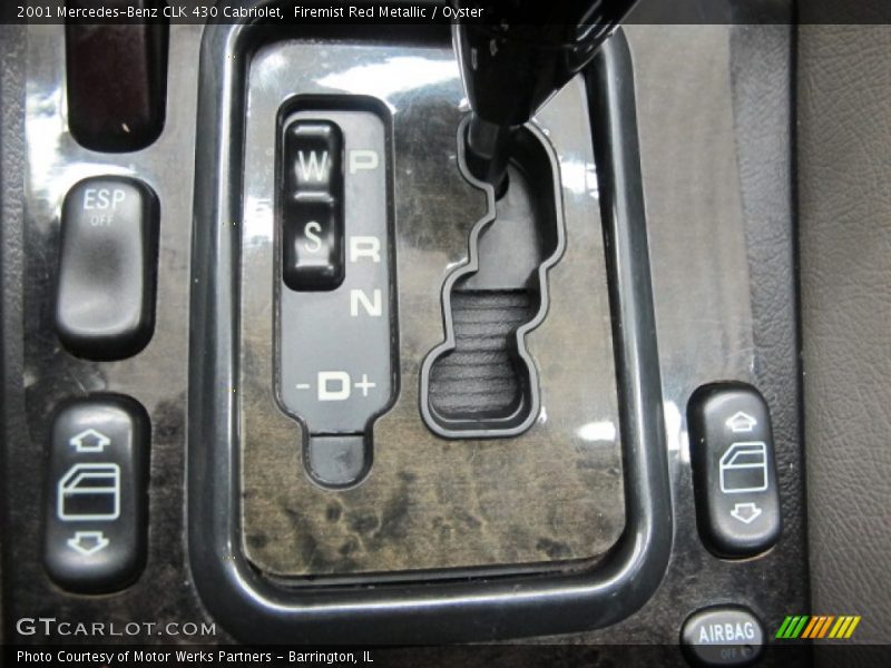 Firemist Red Metallic / Oyster 2001 Mercedes-Benz CLK 430 Cabriolet