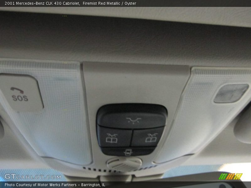 Firemist Red Metallic / Oyster 2001 Mercedes-Benz CLK 430 Cabriolet
