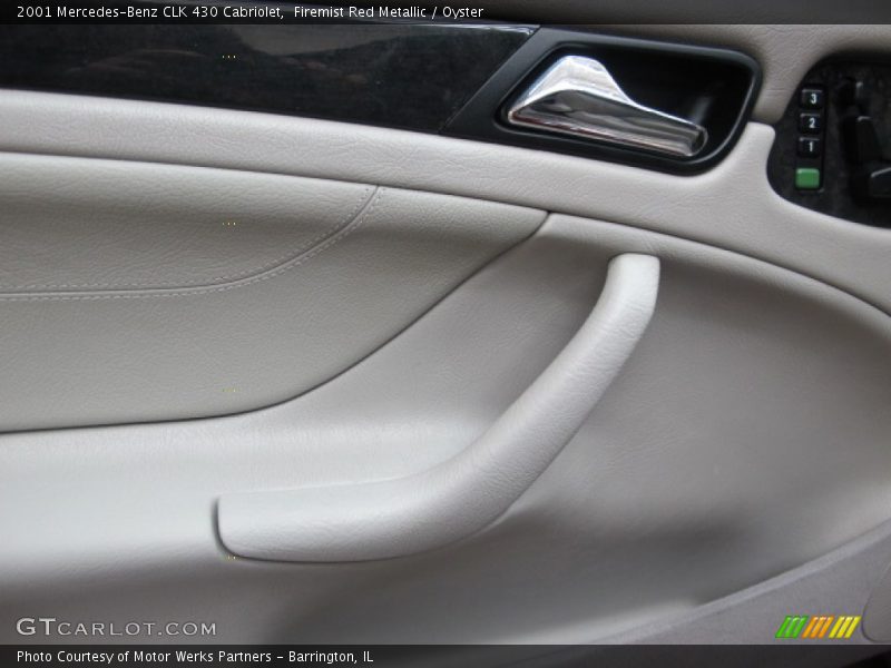 Firemist Red Metallic / Oyster 2001 Mercedes-Benz CLK 430 Cabriolet