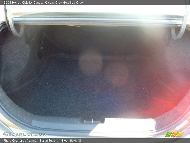 Galaxy Gray Metallic / Gray 2008 Honda Civic LX Coupe