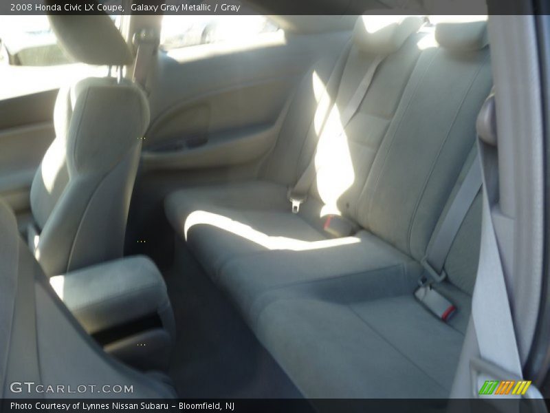 Galaxy Gray Metallic / Gray 2008 Honda Civic LX Coupe