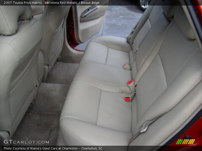 Barcelona Red Metallic / Bisque Beige 2007 Toyota Prius Hybrid