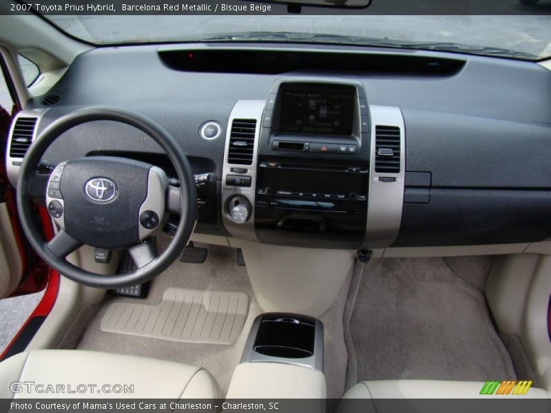 Barcelona Red Metallic / Bisque Beige 2007 Toyota Prius Hybrid
