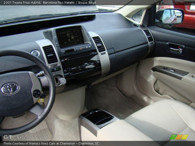 Barcelona Red Metallic / Bisque Beige 2007 Toyota Prius Hybrid