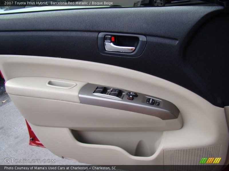 Barcelona Red Metallic / Bisque Beige 2007 Toyota Prius Hybrid