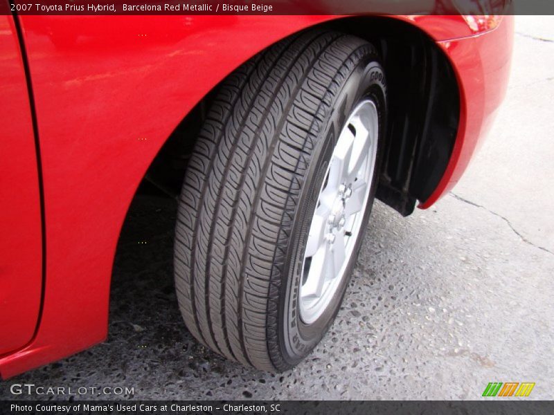 Barcelona Red Metallic / Bisque Beige 2007 Toyota Prius Hybrid