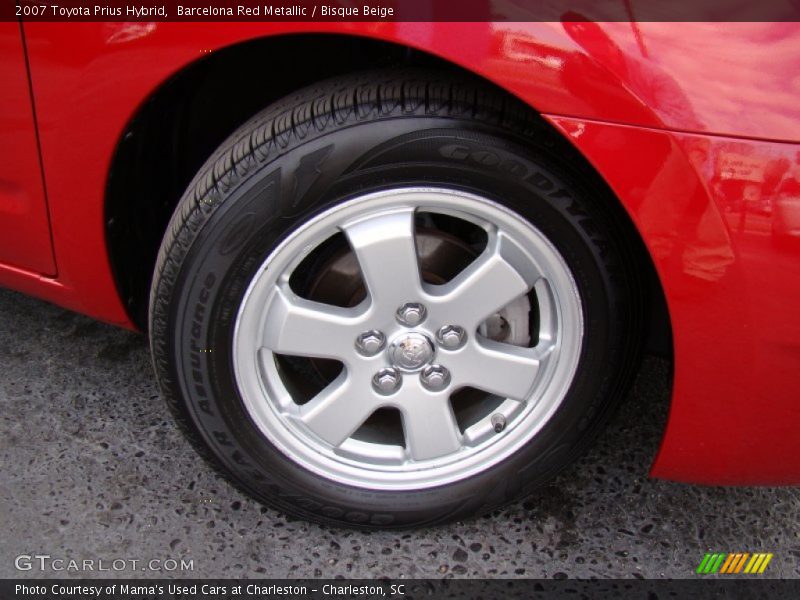 Barcelona Red Metallic / Bisque Beige 2007 Toyota Prius Hybrid