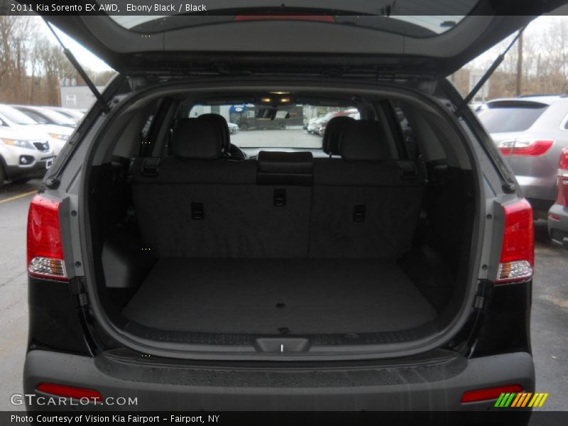 Ebony Black / Black 2011 Kia Sorento EX AWD