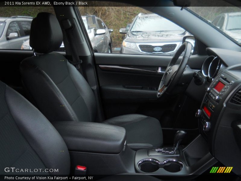 Ebony Black / Black 2011 Kia Sorento EX AWD