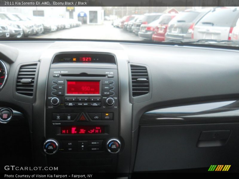 Ebony Black / Black 2011 Kia Sorento EX AWD