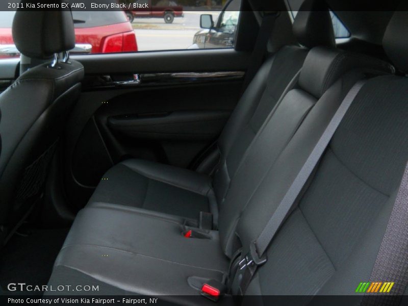 Ebony Black / Black 2011 Kia Sorento EX AWD