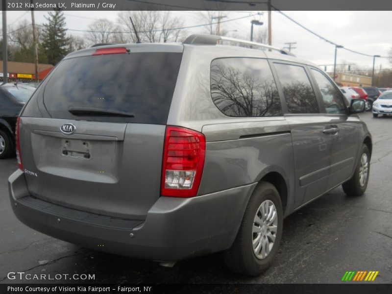 Platinum / Gray 2012 Kia Sedona LX