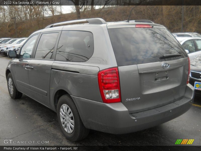 Platinum / Gray 2012 Kia Sedona LX