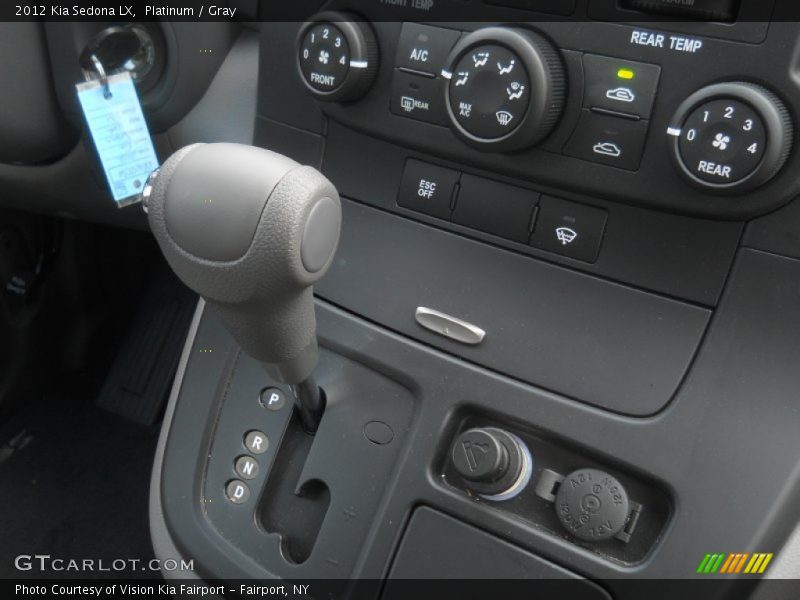 Platinum / Gray 2012 Kia Sedona LX