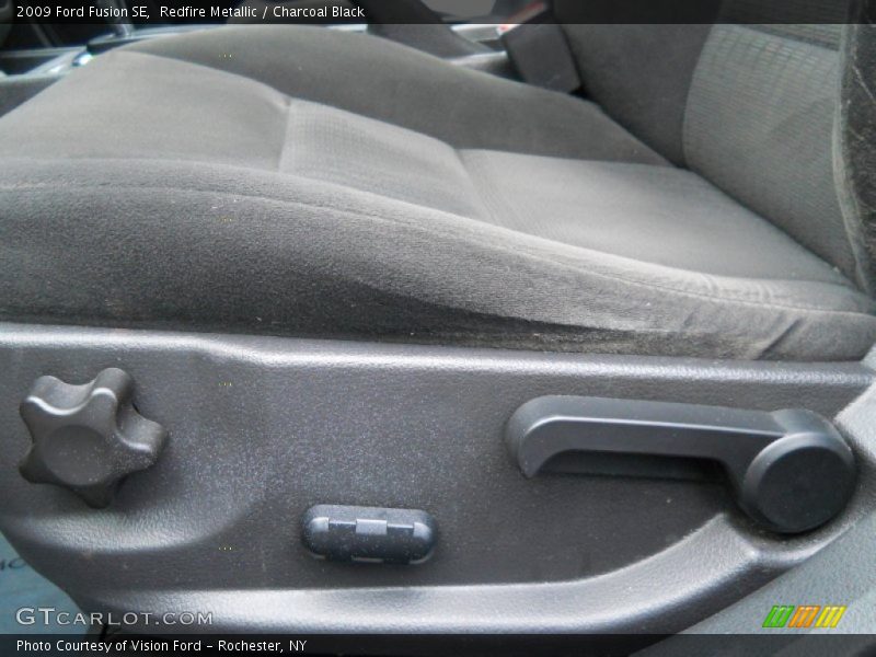 Redfire Metallic / Charcoal Black 2009 Ford Fusion SE