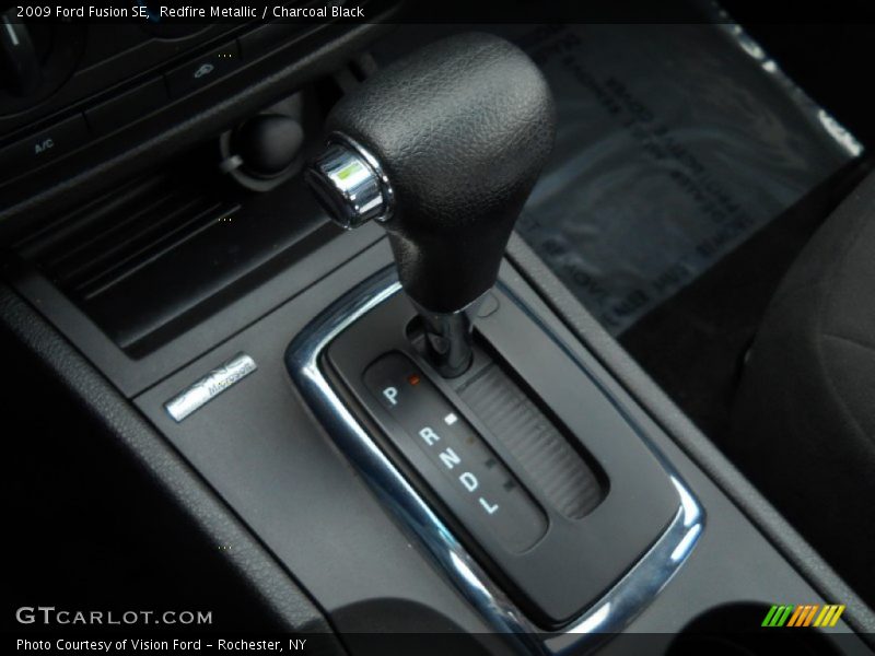 Redfire Metallic / Charcoal Black 2009 Ford Fusion SE