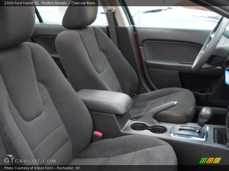 Redfire Metallic / Charcoal Black 2009 Ford Fusion SE