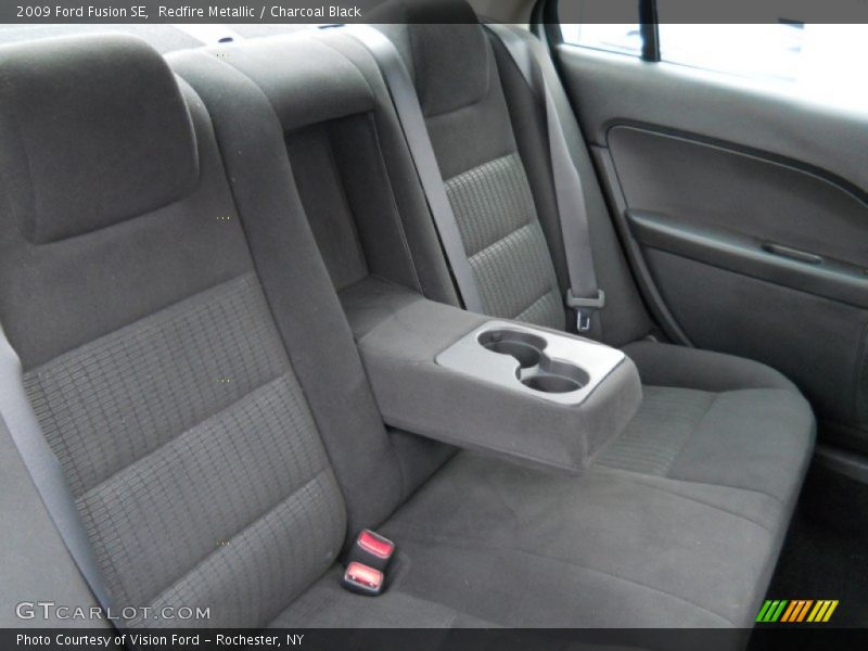 Redfire Metallic / Charcoal Black 2009 Ford Fusion SE