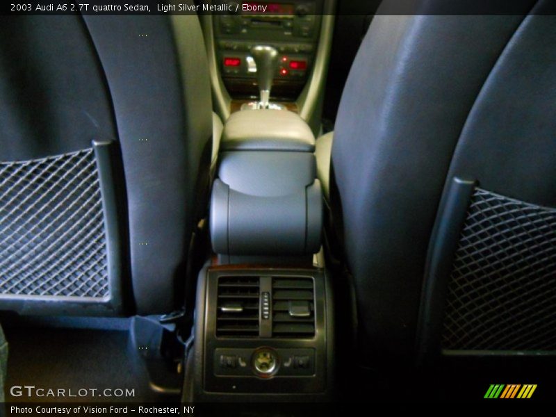 Light Silver Metallic / Ebony 2003 Audi A6 2.7T quattro Sedan