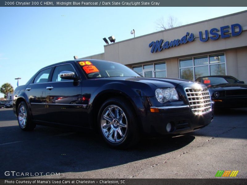 Midnight Blue Pearlcoat / Dark Slate Gray/Light Slate Gray 2006 Chrysler 300 C HEMI