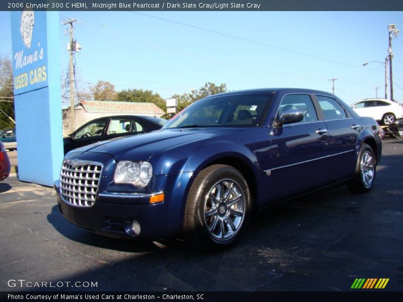 Midnight Blue Pearlcoat / Dark Slate Gray/Light Slate Gray 2006 Chrysler 300 C HEMI