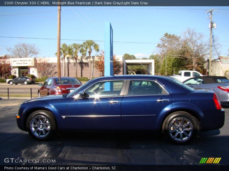 Midnight Blue Pearlcoat / Dark Slate Gray/Light Slate Gray 2006 Chrysler 300 C HEMI