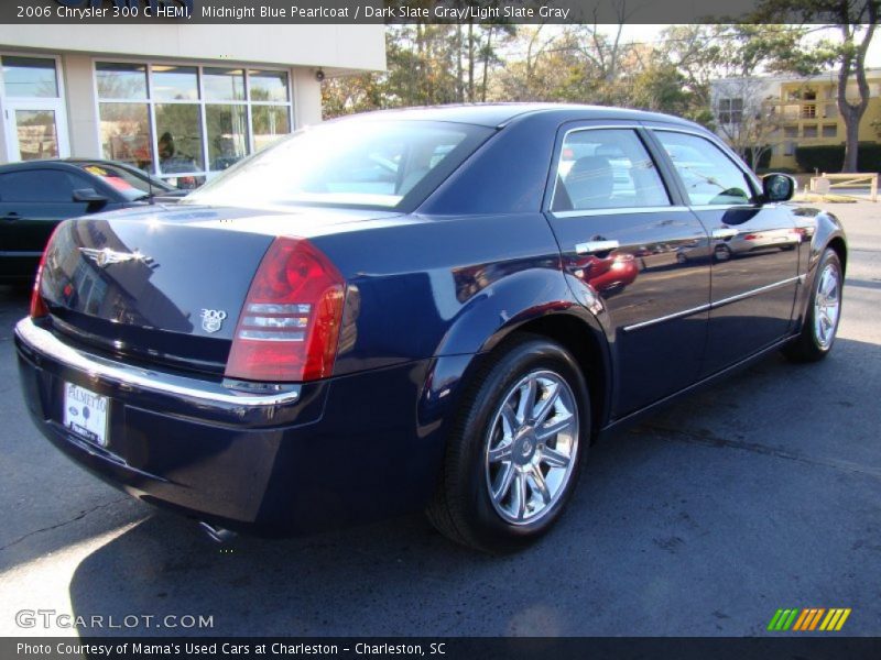 Midnight Blue Pearlcoat / Dark Slate Gray/Light Slate Gray 2006 Chrysler 300 C HEMI