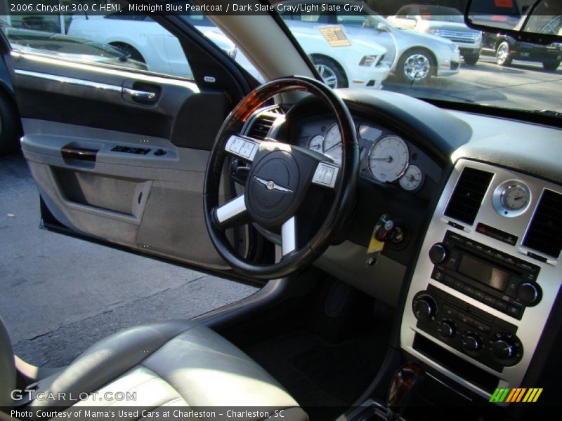 Midnight Blue Pearlcoat / Dark Slate Gray/Light Slate Gray 2006 Chrysler 300 C HEMI