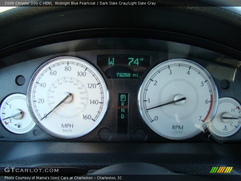 Midnight Blue Pearlcoat / Dark Slate Gray/Light Slate Gray 2006 Chrysler 300 C HEMI