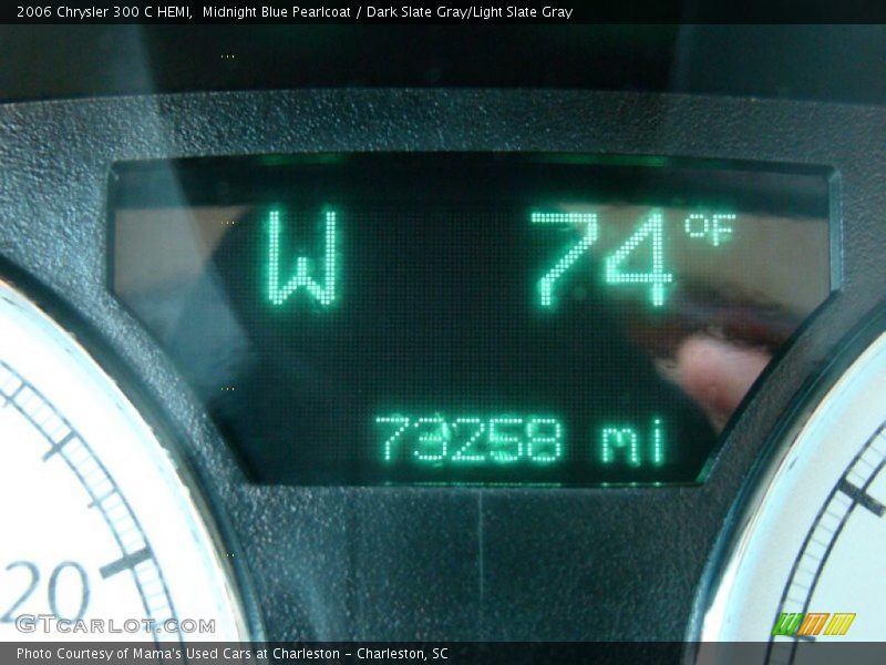 Midnight Blue Pearlcoat / Dark Slate Gray/Light Slate Gray 2006 Chrysler 300 C HEMI