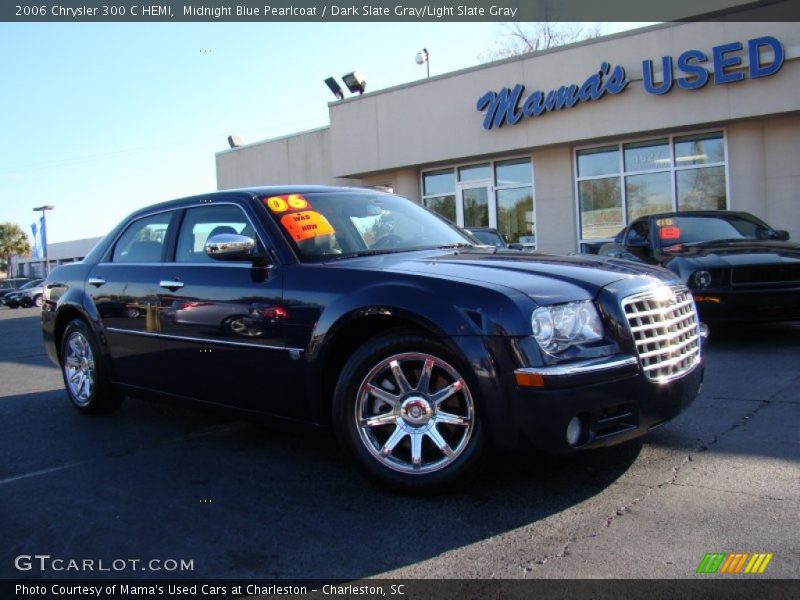 Midnight Blue Pearlcoat / Dark Slate Gray/Light Slate Gray 2006 Chrysler 300 C HEMI