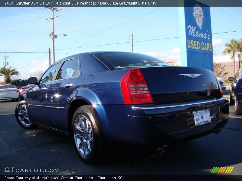 Midnight Blue Pearlcoat / Dark Slate Gray/Light Slate Gray 2006 Chrysler 300 C HEMI