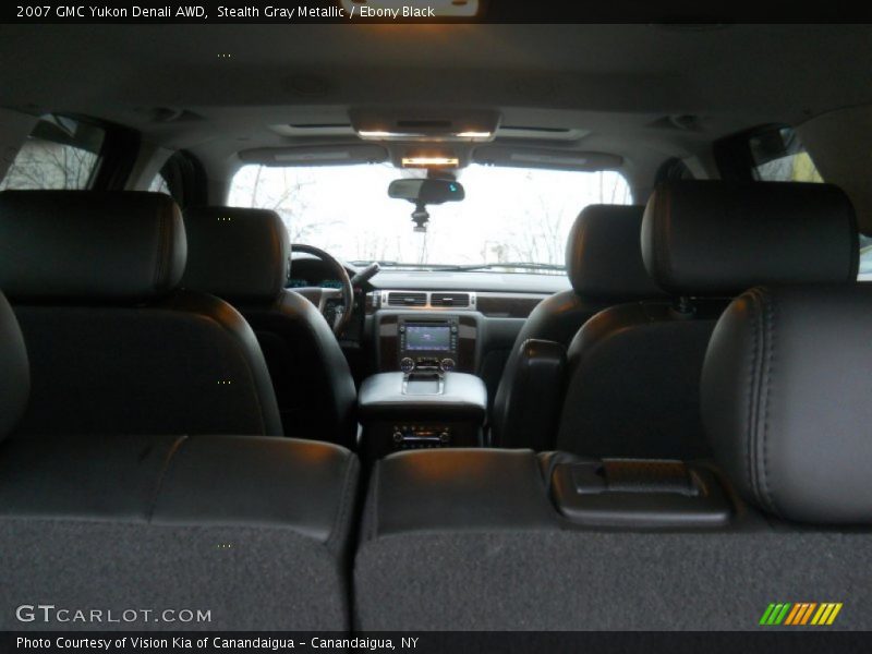 Stealth Gray Metallic / Ebony Black 2007 GMC Yukon Denali AWD
