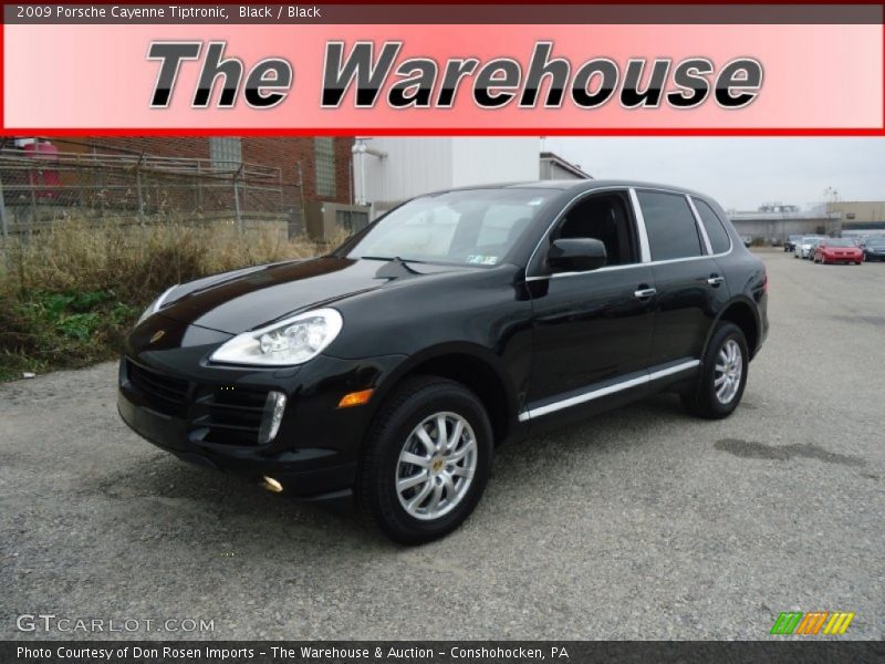 Black / Black 2009 Porsche Cayenne Tiptronic