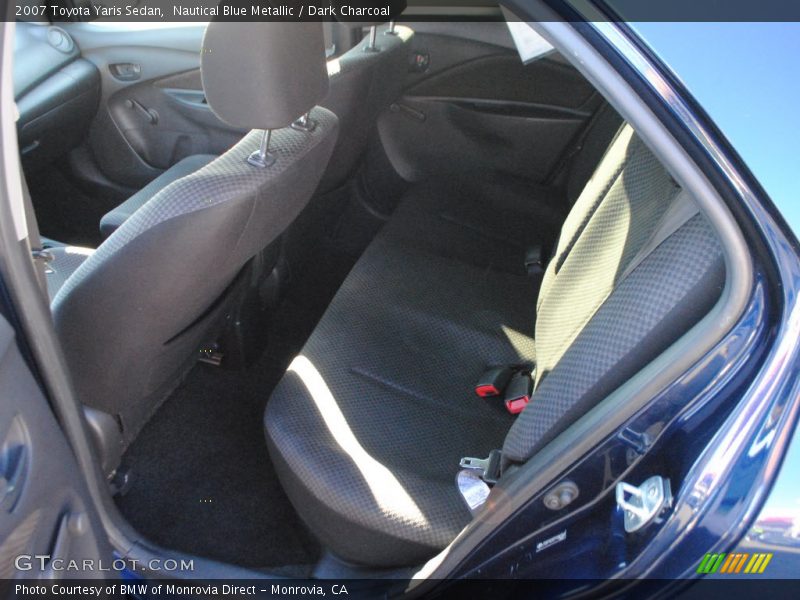 Nautical Blue Metallic / Dark Charcoal 2007 Toyota Yaris Sedan