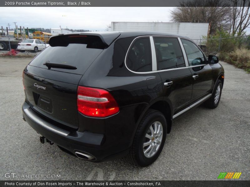 Black / Black 2009 Porsche Cayenne Tiptronic